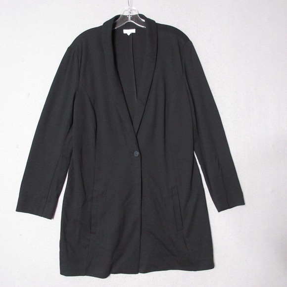 J. Jill Jackets & Blazers - J Jill Ponte Knit Blazer Comfort Career Travel